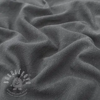 Len předepraný STONEWASHED PREMIUM dark grey