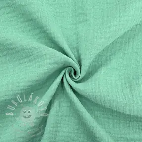 Dvojitá gázovina/mušelín peppermint