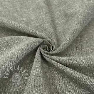 Len s bavlnou Lico camo green