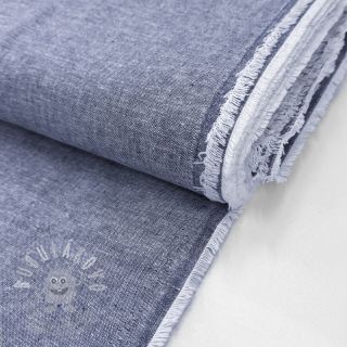 Len s bavlnou Lico navy