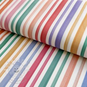 Bavlněná látka Happy Stripe Line