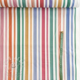 Bavlněná látka Happy Stripe Line
