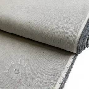 Dekorační látka Linenlook PLAIN soft grey