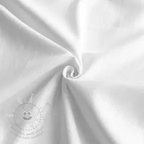 Viskóza se lnem PREMIUM white