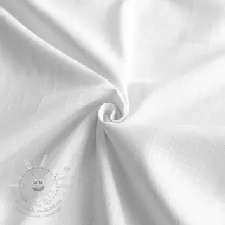 Viskóza se lnem PREMIUM white