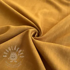 Viskóza se lnem PREMIUM ochre