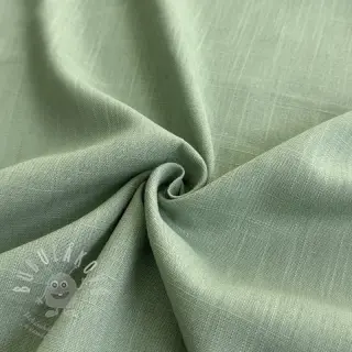 Viskóza se lnem PREMIUM old green