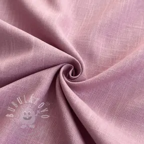 Viskóza se lnem PREMIUM old pink