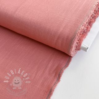 Viskóza se lnem PREMIUM coral