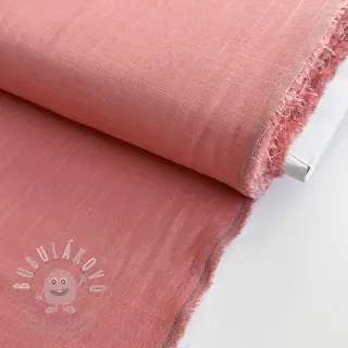 Viskóza se lnem PREMIUM coral