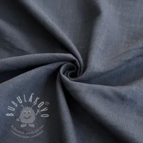 Viskóza se lnem PREMIUM dark grey