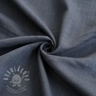 Viskóza se lnem PREMIUM dark grey