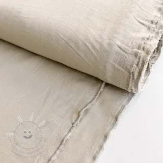 Viskóza se lnem PREMIUM sand