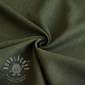 Viskóza s ľanom PREMIUM army