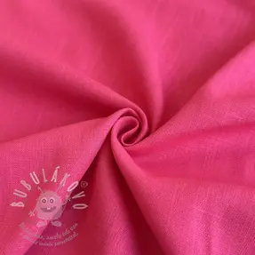 Viskóza se lnem PREMIUM fuchsia