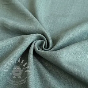 Viskóza se lnem PREMIUM dark old green