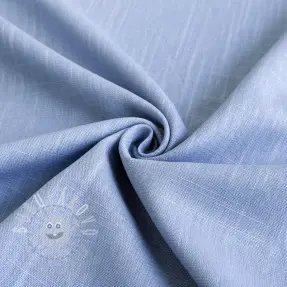 Viskóza se lnem PREMIUM old blue