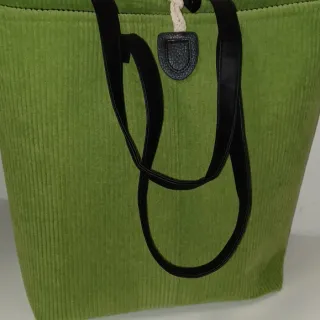 Manšestr 6W COTTON TOUCH green