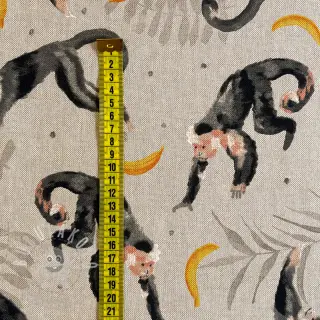 Dekorační látka Linenlook Monkey Bananas