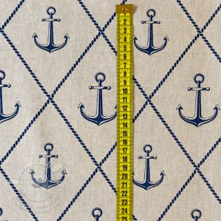 Dekorační látka Linenlook Anchor Hope Icon