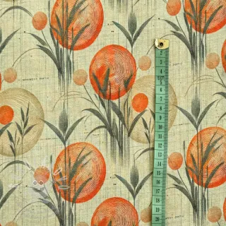 Úplet VISCOSE Enjoy The Silence orange digital print