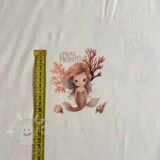 Úplet Baby Mermaid PANEL digital print