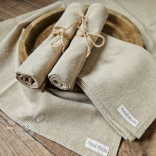 Len předepraný STONEWASHED PREMIUM sand
