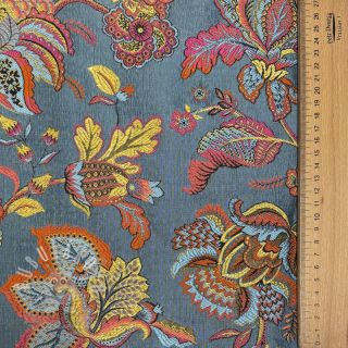Dekorační látka jacquard Inaya ciel