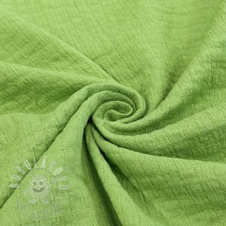 Bavlněná látka STRETCH Baby green