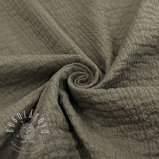 Bavlněná látka STRETCH Baby taupe