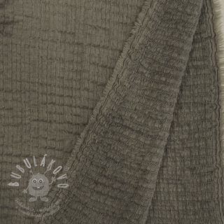 Bavlněná látka STRETCH Baby taupe
