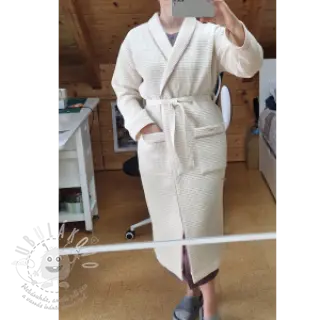 Bavlna s vaflovou vazbou SIMPLY NATURAL