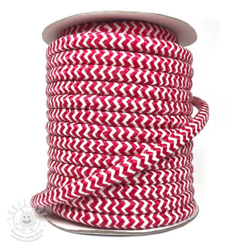 Šňůra pletená ZIG ZAG red