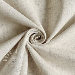 Bavlnená látka s ľanom PREMIUM natural linen