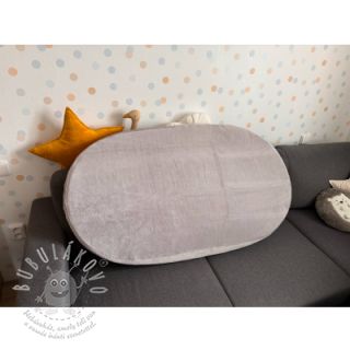 Kojenecký plyš light grey