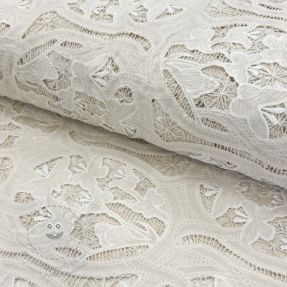Bavlněná látka EMBROIDERY Blanchette design A