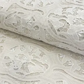 Bavlněná látka EMBROIDERY Blanchette design A