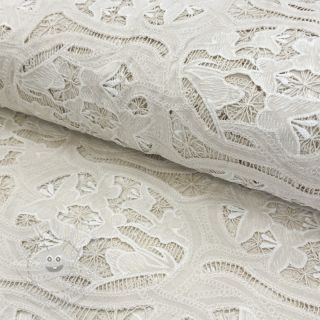 Bavlněná látka EMBROIDERY Blanchette design A