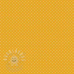 Bavlněná látka Petit dots yellow