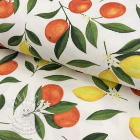 Dekorační látka s teflonovou úpravou Citrus Fruit