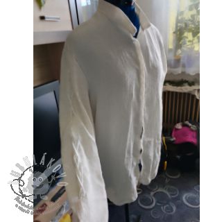 Viskóza se lnem CRINCLE SIMPLY NATURAL