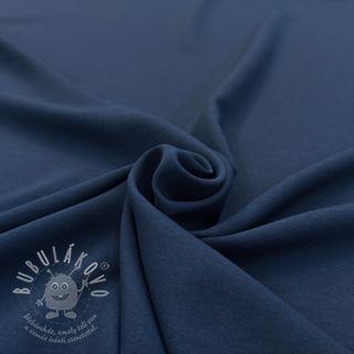 Bavlněná látka LYOCELL Victoria dark blue