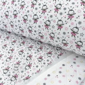 Bavlněná látka QUILTING Elisabetta rose