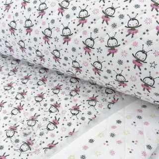 Bavlněná látka QUILTING Elisabetta rose