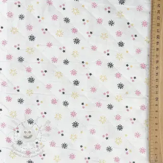 Bavlněná látka QUILTING Elisabetta rose