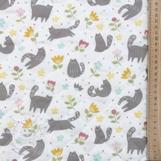 Bavlněná látka QUILTING Chachou multi