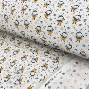 Bavlněná látka QUILTING Elisabetta jaune