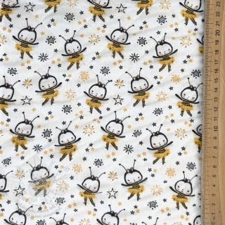 Bavlněná látka QUILTING Elisabetta jaune