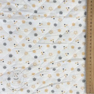 Bavlněná látka QUILTING Elisabetta jaune