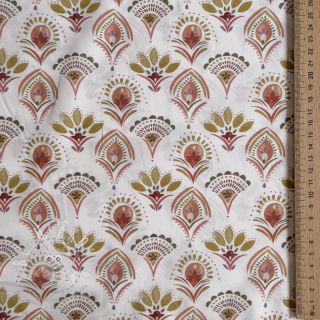 Bavlněná látka Motif off white digital print